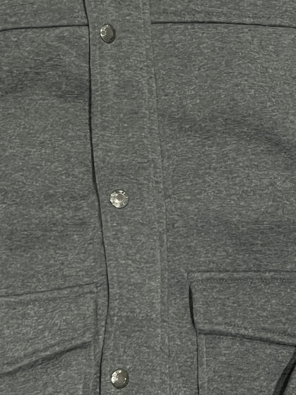 Hooded Gray Jacket with Multicolor Sleeve Stripes - Picture 2 of 8